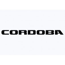 Seat Cordoba Adhesive Vinyl Sticker