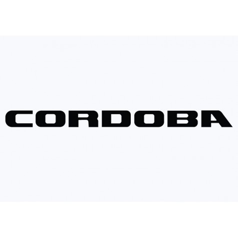 Seat Cordoba Adhesive Vinyl Sticker