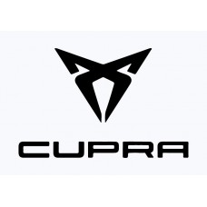 Cupra Badge Adhesive Vinyl Sticker #1