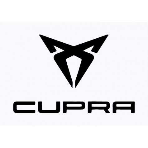 Cupra Badge Adhesive Vinyl Sticker #1