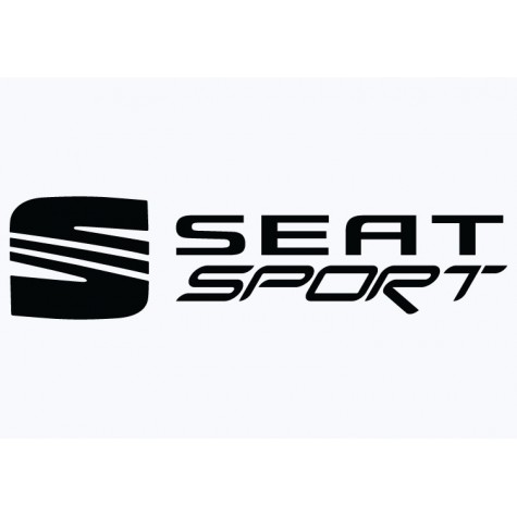 Seat Sport Adhesive Vinyl Sticker