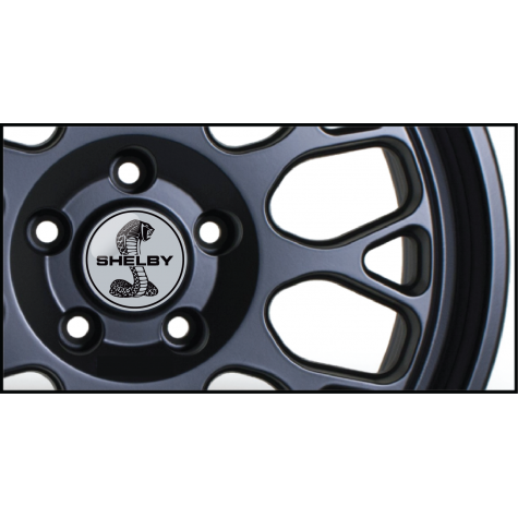 Shelby Cobra Gel Domed Wheel Badges (Set of 4)