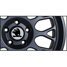 Skoda Gel Domed Wheel Badges (Set of 4)