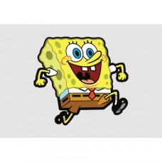 SpongeBob Full Colour Vinyl Sticker