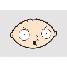 Stewie Griffin Full Colour Vinyl Sticker