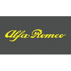 Alfa Romeo Adhesive Vinyl Sunstrip