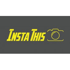 'Instagram This' Adhesive Vinyl Sunstrip