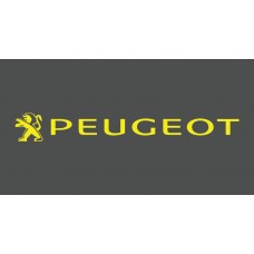 Peugeot Adhesive Vinyl Sunstrip