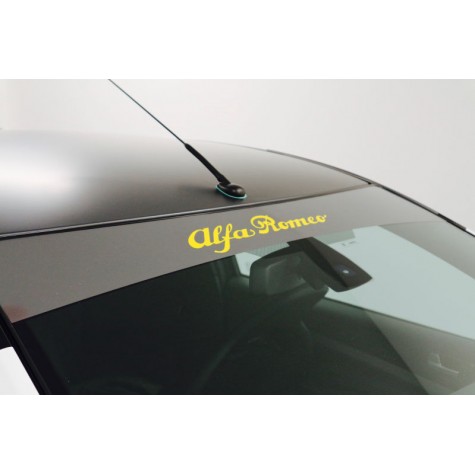 Alfa Romeo Adhesive Vinyl Sunstrip