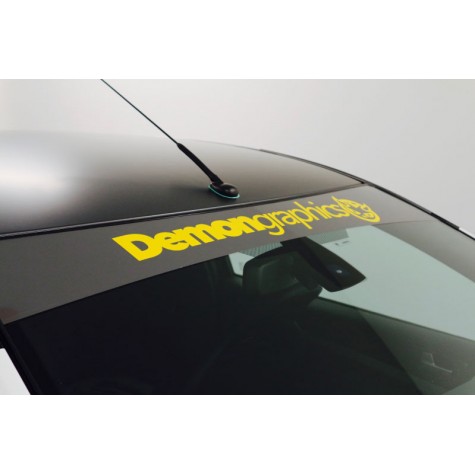 Demon Graphics Original Adhesive Vinyl Sunstrip