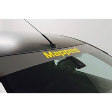 Mapped Adhesive Vinyl Sunstrip