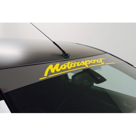 Motorsport Adhesive Vinyl Sunstrip