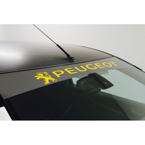 Peugeot Adhesive Vinyl Sunstrip