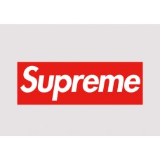 Supreme Full Colour Vinyl Sticker