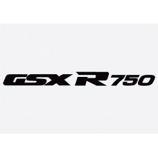 Suzuki GSX-R 750 Adhesive Vinyl Sticker