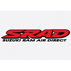 Suzuki SRAD Adhesive Vinyl Sticker