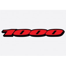 Suzuki 1000 Adhesive Vinyl Sticker