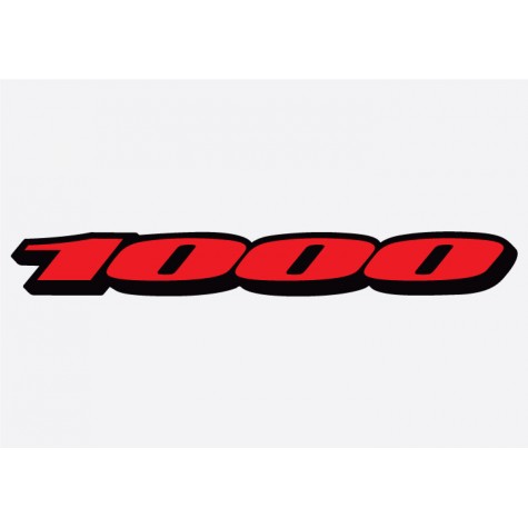 Suzuki 1000 Adhesive Vinyl Sticker