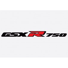 Suzuki GSX-R 750 2 Adhesive Vinyl Sticker
