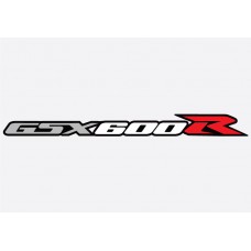 Suzuki GSX 600R Adhesive Vinyl Sticker