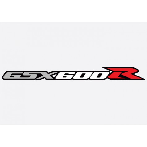 Suzuki GSX 600R Adhesive Vinyl Sticker