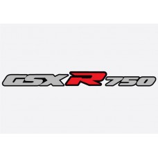 Suzuki GSX-R 750 3 Adhesive Vinyl Sticker