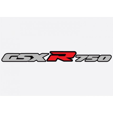 Suzuki GSX-R 750 3 Adhesive Vinyl Sticker