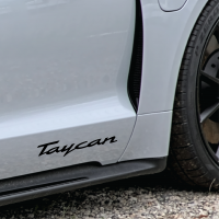 Porsche Taycan Badge Vinyl Sticker