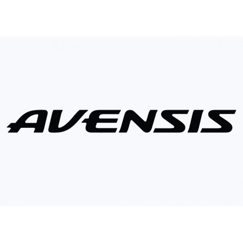 Toyota Avensis Adhesive Vinyl Sticker
