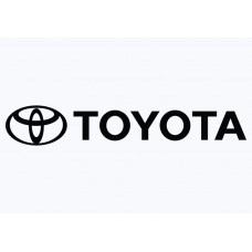 Toyota Badge Adhesive Vinyl Sticker