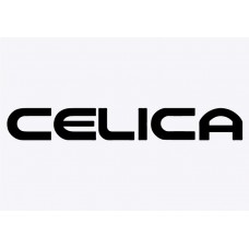Toyota Celica Adhesive Vinyl Sticker