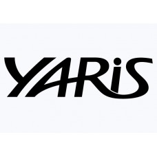 Toyota Yaris Adhesive Vinyl Sticker