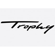 Triumph Trophy Badge Adhesive Vinyl Sticker