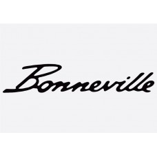 Triump Bonneville Badge Adhesive Vinyl Sticker