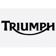 Triumph Badge Adhesive Vinyl Sticker