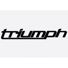 Triumph Badge 3 Adhesive Vinyl Sticker