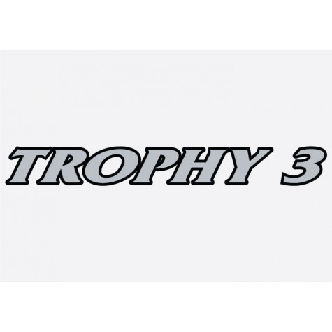 Triumph Trophy 3 Badge Adhesive Vinyl Sticker