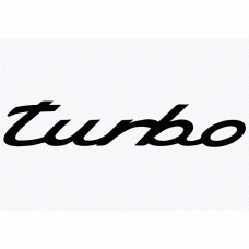 Old Skool Classic Vinyl Sticker: Turbo(2)
