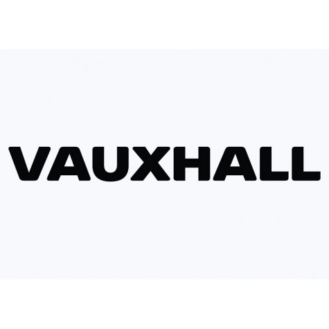 Vauxhall Classic Badge 2 Adhesive Vinyl Sticker