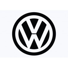 VW Classic Badge Adhesive Vinyl Sticker