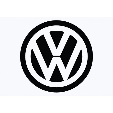 VW Classic Badge Adhesive Vinyl Sticker