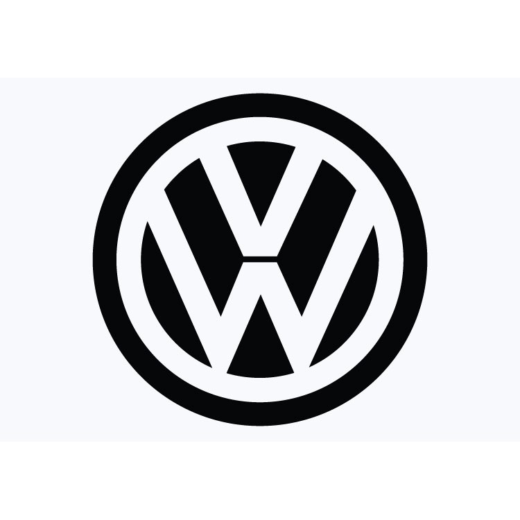 VW Classic Badge Adhesive Vinyl Sticker