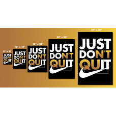 Just Don't Quit | Exclusive Wall Art