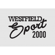 Westfield Sport 2000 Adhesive Vinyl Sticker