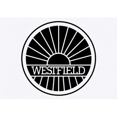 Westfield Logo Adhesive Vinyl Sticker 1