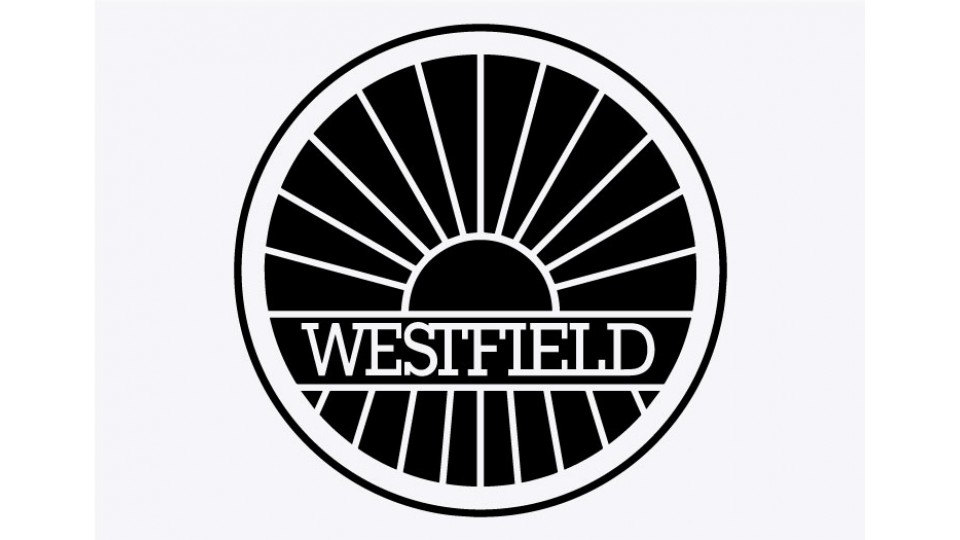 Westfield Logo Adhesive Vinyl Sticker 1