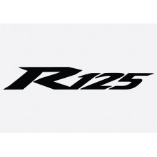 Yamaha R125 Badge Adhesive Vinyl Sticker