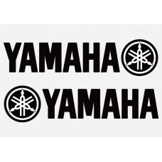 Yamaha Badge 2 Adhesive Vinyl Sticker