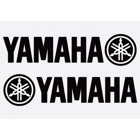 Yamaha Badge 2 Adhesive Vinyl Sticker