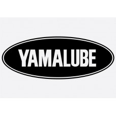 Yamaha Yamalube Badge 2 Adhesive Vinyl Sticker